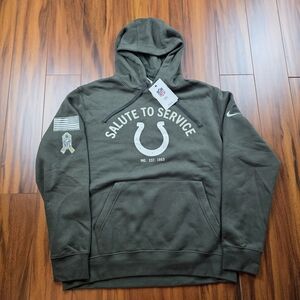 INDIANAPOLIS COLTS Salute to Service Hoodie - MEN'S Size Large